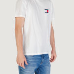 T-shirt Tommy Hilfiger Jeans TJM REG FLAG GRAPH B Bianco - Foto 3
