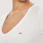 T-shirt Tommy Hilfiger Jeans TJW ESSENTIAL Bianco - Foto 3