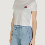 T-shirt Tommy Hilfiger Jeans TJW REG SH TOMMY US Bianco - Foto 2