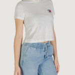 T-shirt Tommy Hilfiger Jeans TJW REG SH TOMMY US Bianco - Foto 3