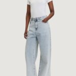 T-shirt Tommy Hilfiger Jeans TJW SLIM LINEAR SS T Bianco - Foto 2
