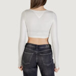 T-shirt Tommy Hilfiger Jeans TJW SLIM SP CRP LINE Bianco - Foto 2