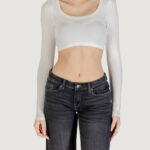 T-shirt Tommy Hilfiger Jeans TJW SLIM SP CRP LINE Bianco - Foto 3