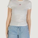 T-shirt Tommy Hilfiger Jeans TJW SLIM TJ US LINEA Bianco - Foto 1