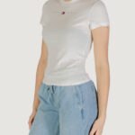 T-shirt Tommy Hilfiger Jeans TJW SLIM TJ US LINEA Bianco - Foto 2