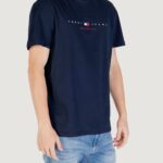 T-shirt Tommy Hilfiger Jeans TJM REG FLAG LINEAR Blue scuro - Foto 3