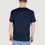 T-shirt Tommy Hilfiger Jeans TJM REG FLAG LINEAR Blue scuro - Foto 4