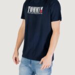 T-shirt Tommy Hilfiger Jeans TJM REG TOMMY DNA FL Blue scuro - Foto 2