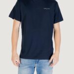 T-shirt Tommy Hilfiger Jeans TJM SLIM LINEAR CHES Blue scuro - Foto 1