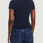 T-shirt Tommy Hilfiger Jeans TJW SLIM LINEAR SS T Blue scuro - Foto 4