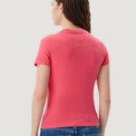 T-shirt Tommy Hilfiger Jeans TJW TONAL LINEA Corallo - Foto 2