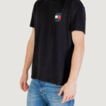 T-shirt Tommy Hilfiger Jeans TJM REG FLAG GRAPH B Nero - Foto 3
