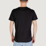 T-shirt Tommy Hilfiger Jeans TJM REG LINEAR LOGO Nero - Foto 4