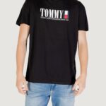 T-shirt Tommy Hilfiger Jeans TJM REG TOMMY DNA FL Nero - Foto 1