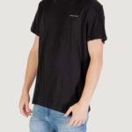 T-shirt Tommy Hilfiger Jeans TJM SLIM LINEAR CHES Nero - Foto 2