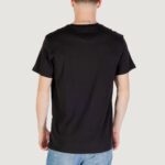 T-shirt Tommy Hilfiger Jeans TJM SLIM LINEAR CHES Nero - Foto 4