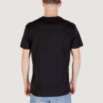 T-shirt Tommy Hilfiger Jeans TJM SLIM POP COLOR F Nero - Foto 4