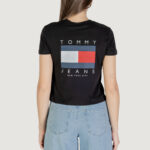 T-shirt Tommy Hilfiger Jeans TJW REG SH TOMMY US Nero - Foto 4