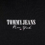 T-shirt Tommy Hilfiger Jeans TJW SLIM ESSENTIAL L Nero - Foto 4