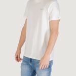 T-shirt Tommy Hilfiger Jeans TJM SLIM LINEAR CHES Panna - Foto 2
