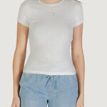 T-shirt Tommy Hilfiger Jeans TJW BADGE RIB Panna - Foto 5