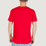 T-shirt Tommy Hilfiger Jeans TJM REG TOMMY DNA FL Rosso - Foto 4