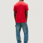 T-shirt Tommy Hilfiger Jeans TJM REG TOMMY DNA FL Rosso - Foto 3