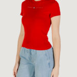 T-shirt Tommy Hilfiger Jeans TJW SLIM TJ US LINEA Rosso - Foto 2