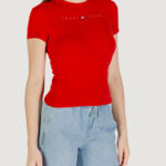 T-shirt Tommy Hilfiger Jeans TJW SLIM TJ US LINEA Rosso - Foto 3