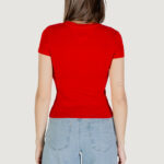 T-shirt Tommy Hilfiger Jeans TJW SLIM TJ US LINEA Rosso - Foto 4