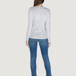 T-shirt manica lunga Liu-Jo ECS T-SHIRT MODA M/L Bianco - Foto 4