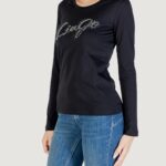 T-shirt manica lunga Liu-Jo ECS T-SHIRT MODA M/L Nero - Foto 3