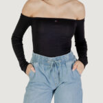 T-shirt manica lunga Tommy Hilfiger Jeans TJW SLIM ESSENTIAL B Nero - Foto 1