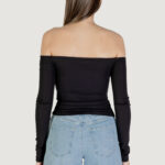 T-shirt manica lunga Tommy Hilfiger Jeans TJW SLIM ESSENTIAL B Nero - Foto 4