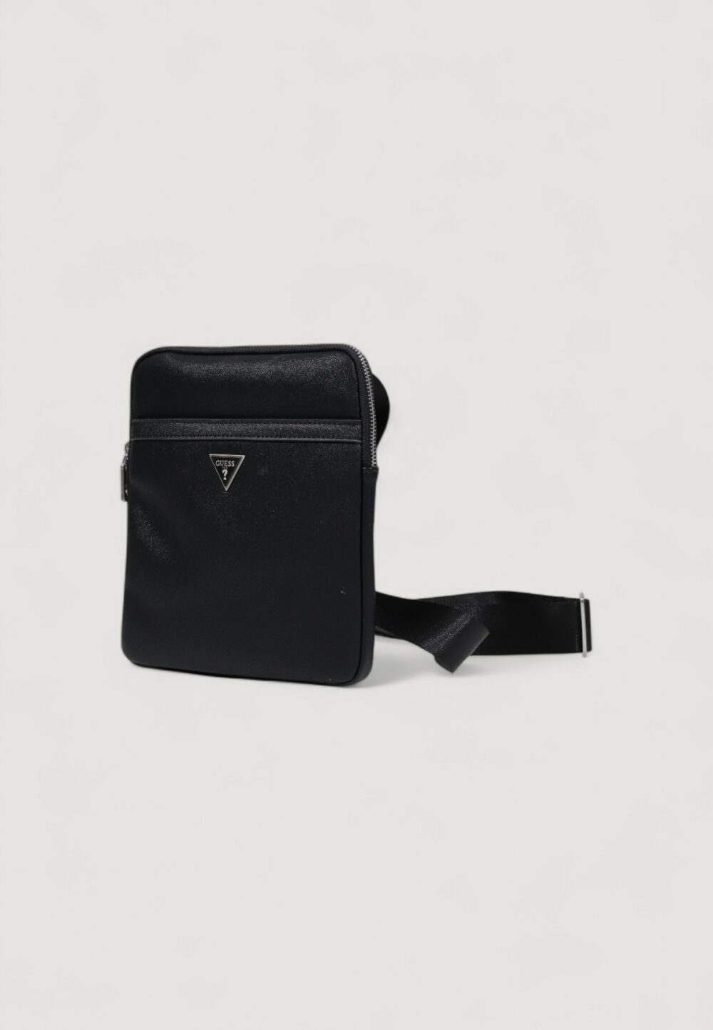 Tracolla Guess MILANO CROSSBODY FLAT Nero - Foto 3