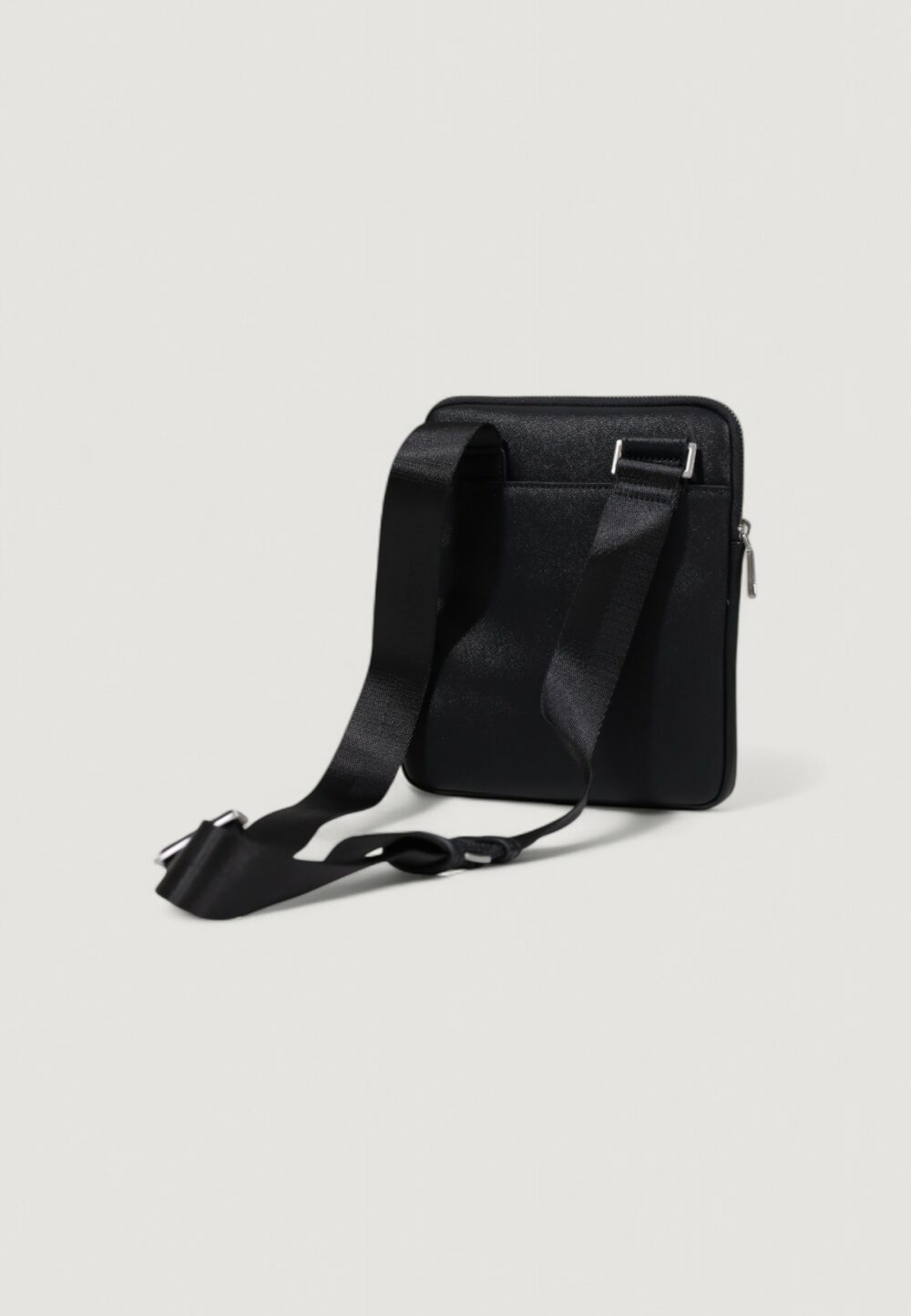 Tracolla Guess MILANO CROSSBODY FLAT Nero - Foto 2