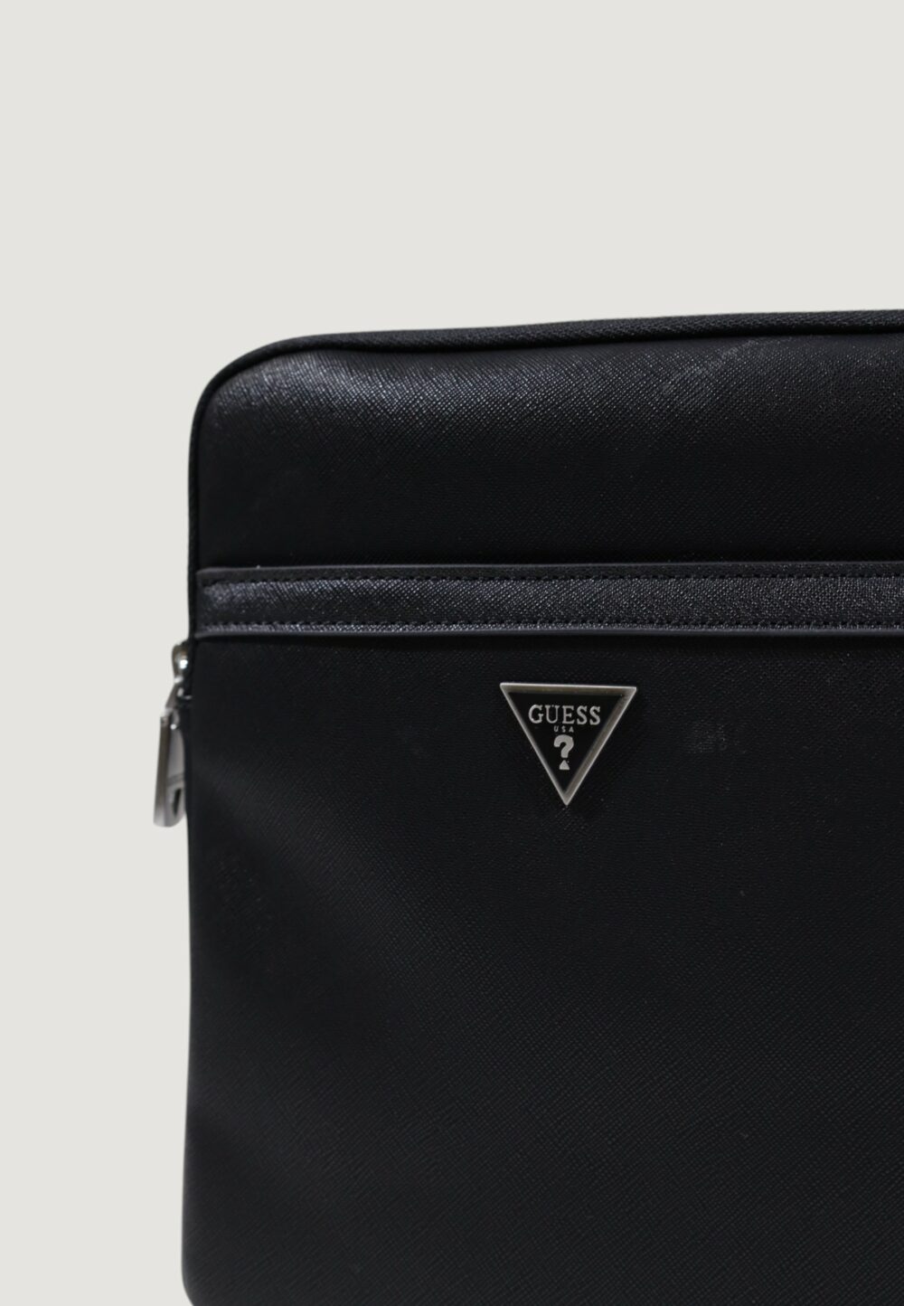Tracolla Guess MILANO CROSSBODY FLAT Nero - Foto 5