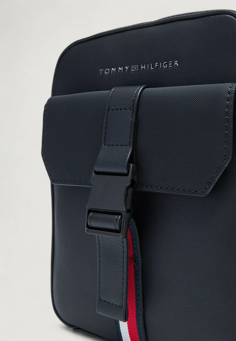 Tracolla Tommy Hilfiger TH FOUNDATION MINI REPORTER Blu - Foto 2