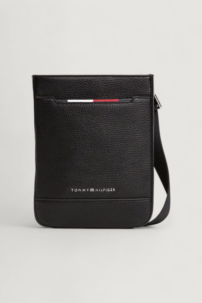 Tracolla Tommy Hilfiger TH CENTRAL MINI CROSSOVER Nero – AM0AM13487