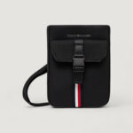 Tracolla Tommy Hilfiger TH FOUNDATION MINI CROSSOVER Nero - Foto 1