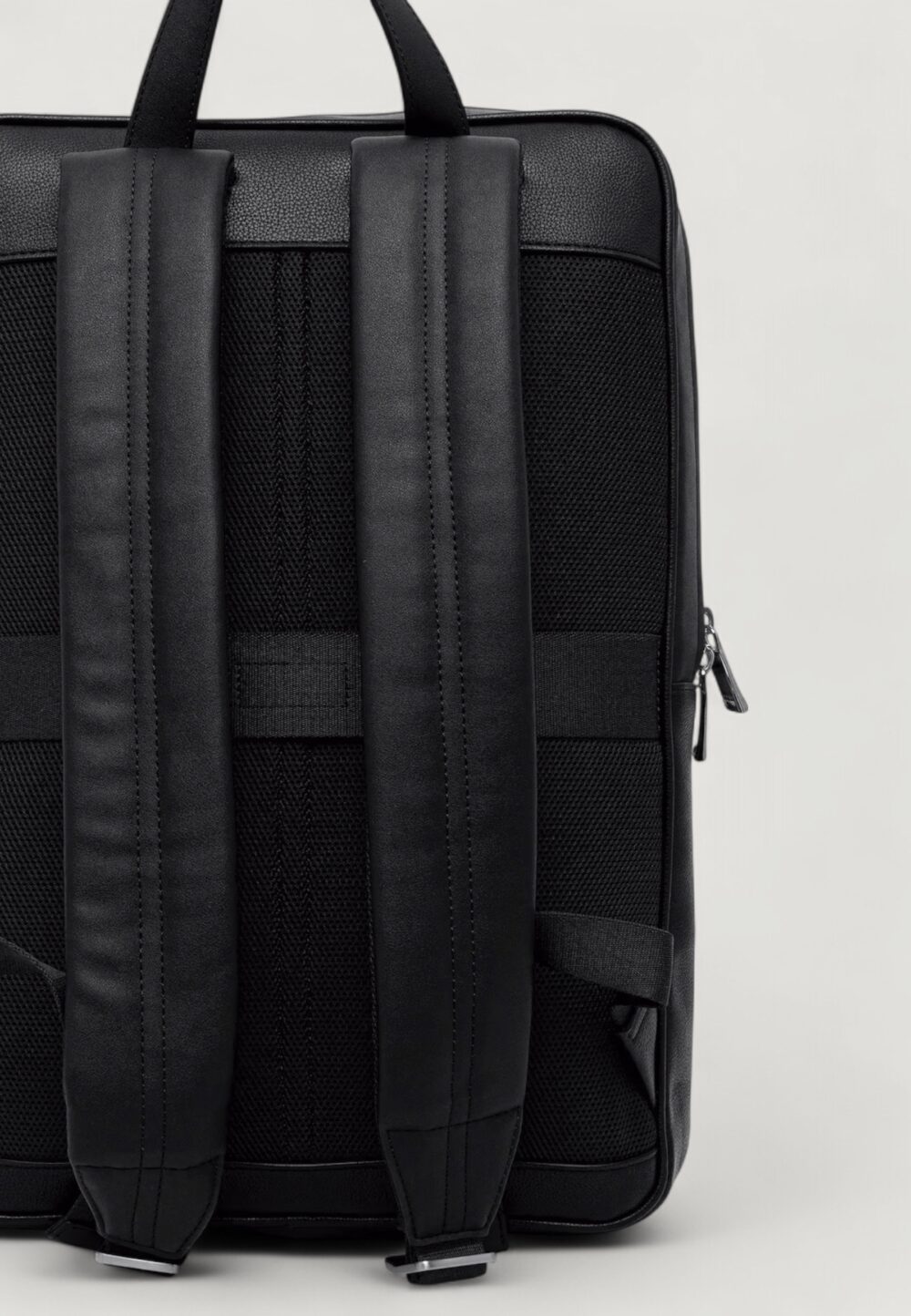 Zaino Calvin Klein MICRO PEBBLE SLIM SQ BP 42 Nero - Foto 3