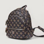Zaino Guess MANHATTAN II BACKPACK Caffe' - Foto 3