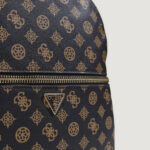 Zaino Guess MANHATTAN II LARGE BACKPACK Caffe' - Foto 2