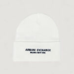 Berretto Armani Exchange BEANIE HAT Bianco - Foto 1