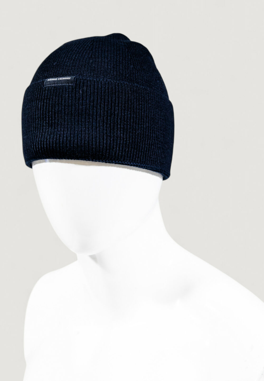 Berretto Armani Exchange BEANIE HAT Blue scuro - Foto 4