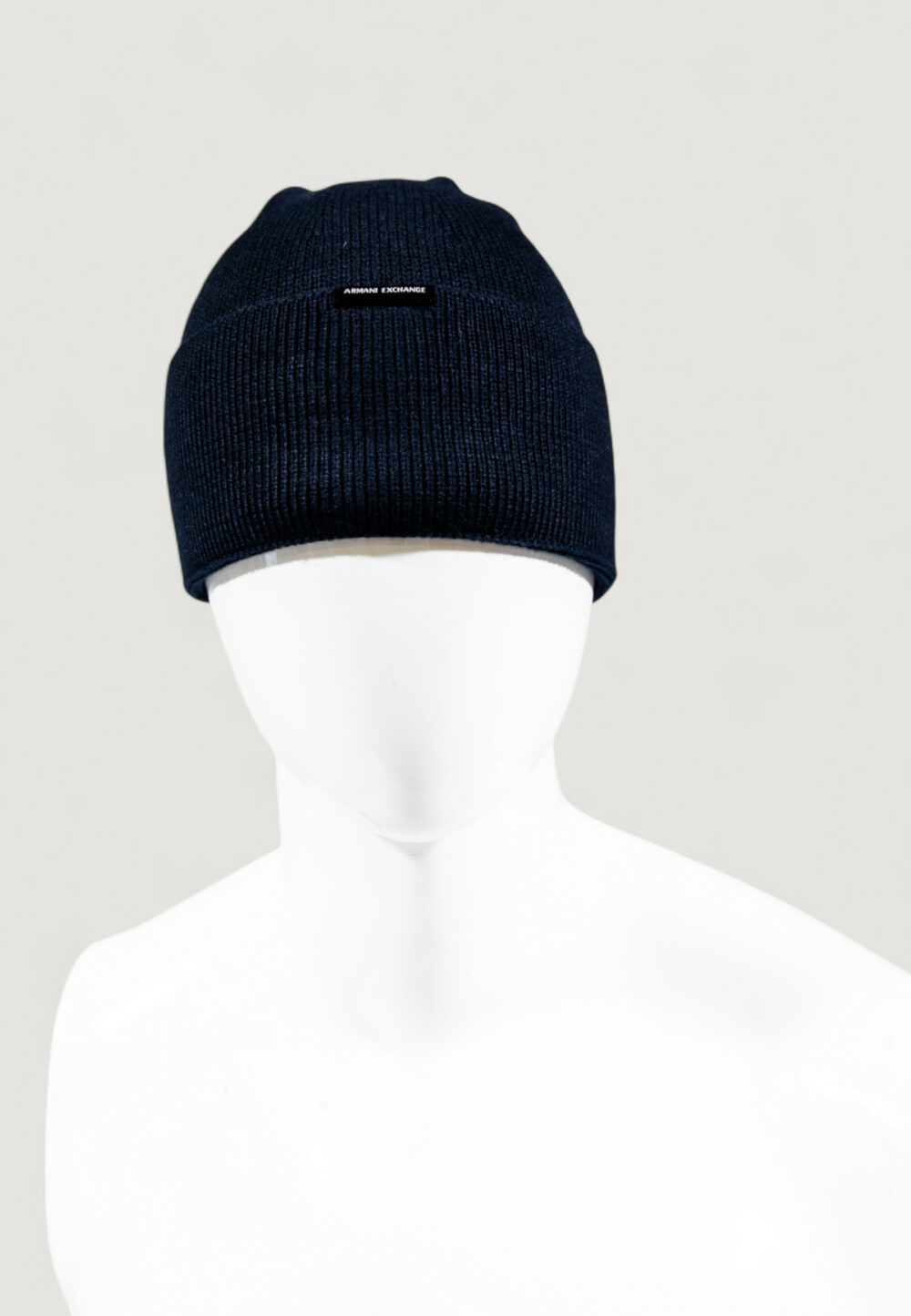 Berretto Armani Exchange BEANIE HAT Blue scuro - Foto 5
