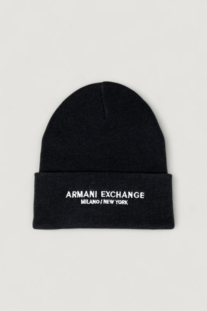 Berretto Armani Exchange BEANIE HAT Nero – XM001637 AF16950