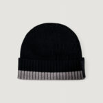 Berretto Armani Exchange BEANIE HAT Nero - Grigio - Foto 1