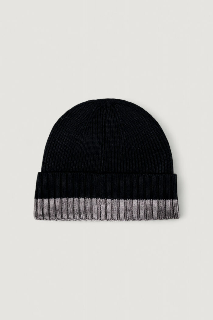 Berretto Armani Exchange BEANIE HAT Nero – Grigio
