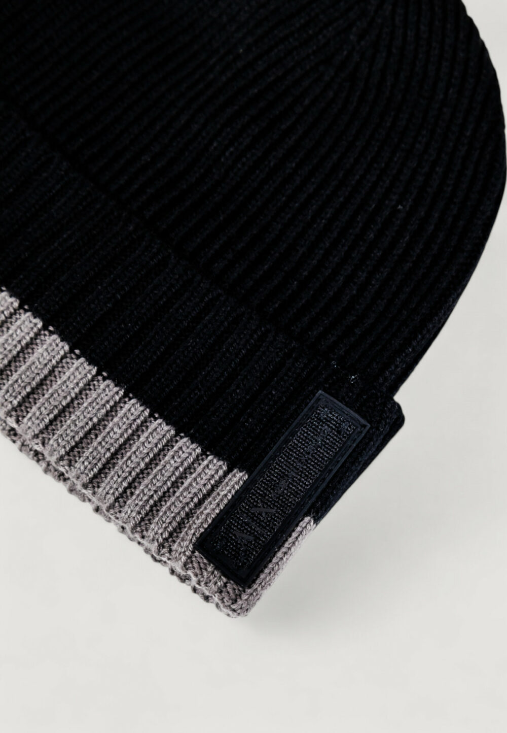 Berretto Armani Exchange BEANIE HAT Nero - Grigio - Foto 3